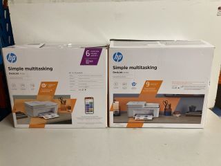 2 X ASSORTED HP PRINTERS TO INCLUDE HP DESKJET 4122E SIMPLE MULTITASKING PRINTER