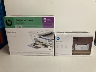 2 X ASSORTED HP PRINTERS TO INCLUDE HP DESKJET 4222E PRINTER