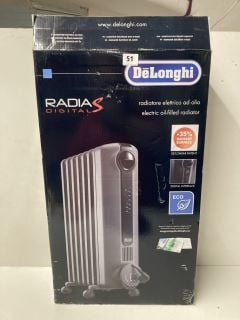 DELONGHI RADIA S DIGITAL ELECTRIC OIL FILLED RADIATOR - RRP £127