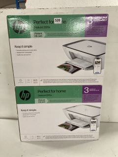 2 X ASSORTED HP PRINTERS TO INCLUDE DESKJET 2820E