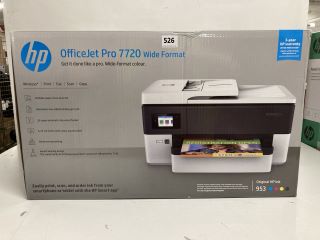 HP OFFICE JET PRO 7720 WIDE FORMAT ALL IN ONE PRINTER