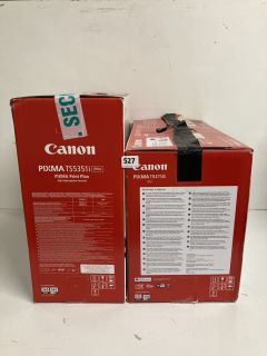 2 X ASSORTED CANON PRINTERS TO INCLUDE CANON PIXMA TR4750I