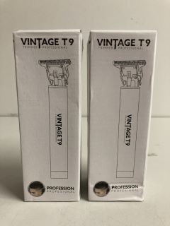 2 X T9 PROFESSIONAL TRIMMER