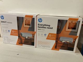 2 X HP DESKJET 6032E ALL IN ONE PRINTER