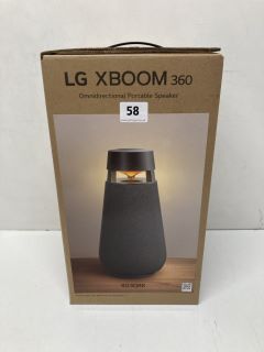 LG XBOOM 360 OMNIDIRECTIONAL PORTABLE SPEAKER