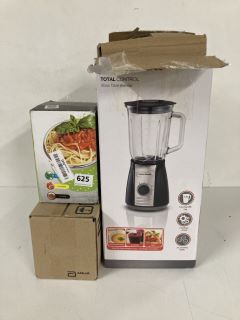 2 X ASSORTED ITEMS TO INCLUDE PAEDIA SURE SHAKES (BBE MAY BE EXCEEDED) &MORPHY RICHARDS TOTAL CONTROL GLASS TABLE BLENDER