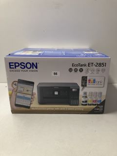 EPSON ECOTANK ET-2851 MULTIFUNCTION PRINTER WITH AUTO 2 SIDED PRINTING - RRP £240