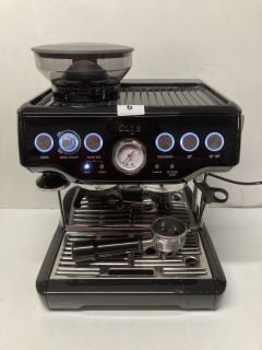 SAGE 'THE BARISTA' AUTOMATIC COFFEE MACHINE WITH ADJUSTABLE MILK FROTHER IN STAINLESS STEEL - RRP £499