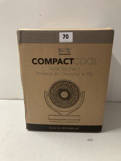 NSA COMPACT COOL TABLE TOP FAN/PERSONAL AIR CIRCULATOR