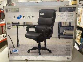 LAZBOY EXECUTIVE CHAIR IN BLACK