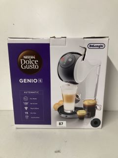 DELONGHI NESCAFE DOLCE GUSTO GENIO S AUTOMATIC COFFEE MACHINE