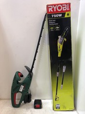 RYOBI 750W POLE SAW TO INCLUDE BOSCH HEDGE TRIMMER