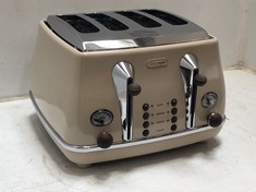 DELONGHI ICONA VINTAGE 4-SLICE TOASTER