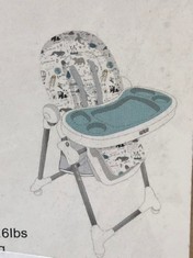 MAMAS & PAPAS SNAX FOLDING AND FREESTANDING HIGHCHAIR