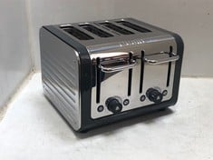 DUALIT ARCHITECT TOASTER - STAINLESS STEEL/BLACK