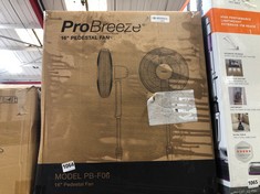 PRO BREEZE 16" PEDESTAL FAN MODEL NO-PB-FO6