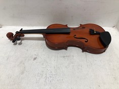 FORENZO UNO SERIES 3/4 SIZE VIOLIN TO INCLUDE STENTOR VIOLIN OUTFIT 4/4 IN CASE