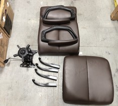 OFFICE CHAIR - DARK BROWN