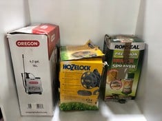 3 X ASSORTED GARDEN ITEMS TO INCLUDE RONSEAL FENCE SPRAYER