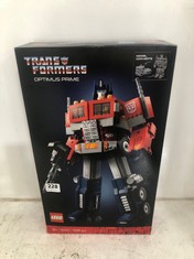 LEGO 10302 TRANSFORMERS OPTIMUS PRIME FIGURE BUILDING SET - RRP £160