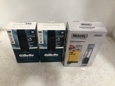 2 X GILETTE I5 INTIMATE HAIR TRIMMER TO INCLUDE WAHL GROOMSMAN BEARD TRIMMER