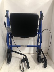 AIDAPT ROLLATOR IN BLUE