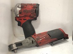 MILWAUKEE IMPACT WRENCH AND IMPACT RATCHET - INCLUDED CHARGER