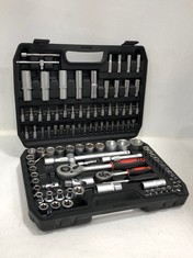 TOPTECH 108 PIECE SOCKET SET 1/4'' & 1/2''