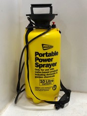 STREETWIZE 10L PORTABLE POWER SPRAYER - MODEL NO. SWPW2 - RRP £27