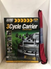 MAYPOLE 3 CYCLE CARRIER TO INCLUDE SEALEY TOW POLE WITH SHOCK SPRING - MODEL: TPK2522V2