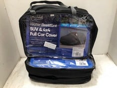 STREETWIZE BREATHABLE FULL CAR COVER - SMALL - 551777657 TO INCLUDE STREETWIZE SUV 4X4 FULL CAR COVER - 551777661