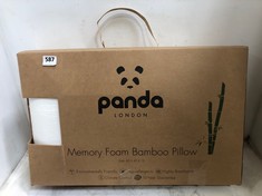 PANDA LONDON MEMORY FOAM BAMBOO PILLOW