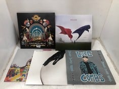 4 X ASSORTED VINYL RECORDS TO INCLUDE ONEREPUBLIC ARTIFICIAL PARADISE VINYL