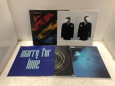 5 X ASSORTED VINYL RECORDS TO INCLUDE SYNCHRONICITY - THE POLICE VINYL