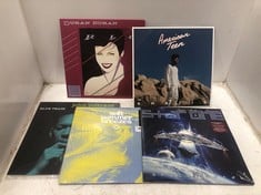 5 X ASSORTED VINYL RECORDS TO INCLUDE DURAN DURAN 'RIO' THE CLASSIC ALBUM