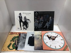 6 X ASSORTED VINYL RECORDS TO INCLUDE FLEETWOOD MAC - RUMOURS VINYL