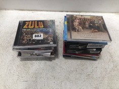 APPROX. 17 X ASSORTED CD'S TO INCLUDE ZULU SOUNDTRACK CD