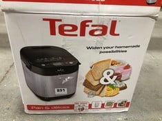 TEFAL BREAD MAKER - SILVER - MODEL NO.: PF240E40 - RRP £130