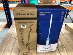 2 X RUSSELL HOBBS STEAM & CLEAN - STEAM MOP