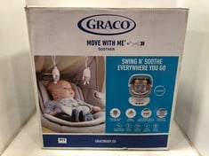 GRACO MOVE WITH ME SOOTHER - STARGAZER - RRP £130