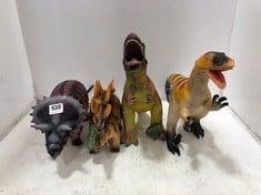 4 X JURASSIC ERA DINOSAURS TOYS