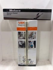 VAX STEAMCLEAN MULTI STEAM MOP - MODEL: S85-CM TO INCLUDE BELACO VACUUM CLEANER MODEL: BSVC135