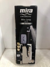 MIRA SHOWERS - MIRA JUMP MULTI-FIT ELECTRIC SHOWER - WHITE / CHROME - RRP £186