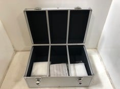 MEDIARANGE PREMIUM MEDIA 500 DISCS STORAGE CASE - SILVER