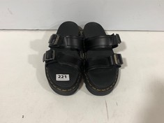 DR MARTENS TWO STRAP SANDALS BLACK SIZE 5 RRP- £120