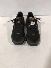 UNDER ARMOUR HOVR TRAINERS BLACK/KHAKI GREEN/ORANGE SIZE 8.5