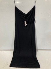 AFRM ONE SHOULDER MAXI DRESS BLACK SIZE XL RRP- £108