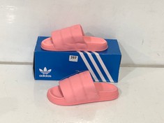 ADIDAS ADILETTE ESSENTIAL SLIDE PINK SIZE 8