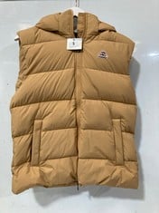 PYRENEX HOODED SPOUTNIC MINI RIPSTOP VEST ICED COFFEE SIZE M RRP- £395