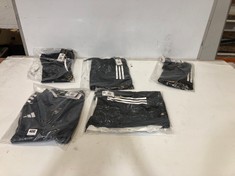 5 X ASSORTED ADIDAS KIDS CLOTHING TO INCLUDE ZIPPED TRACK JACKET GREY SIZE 13-14YRS